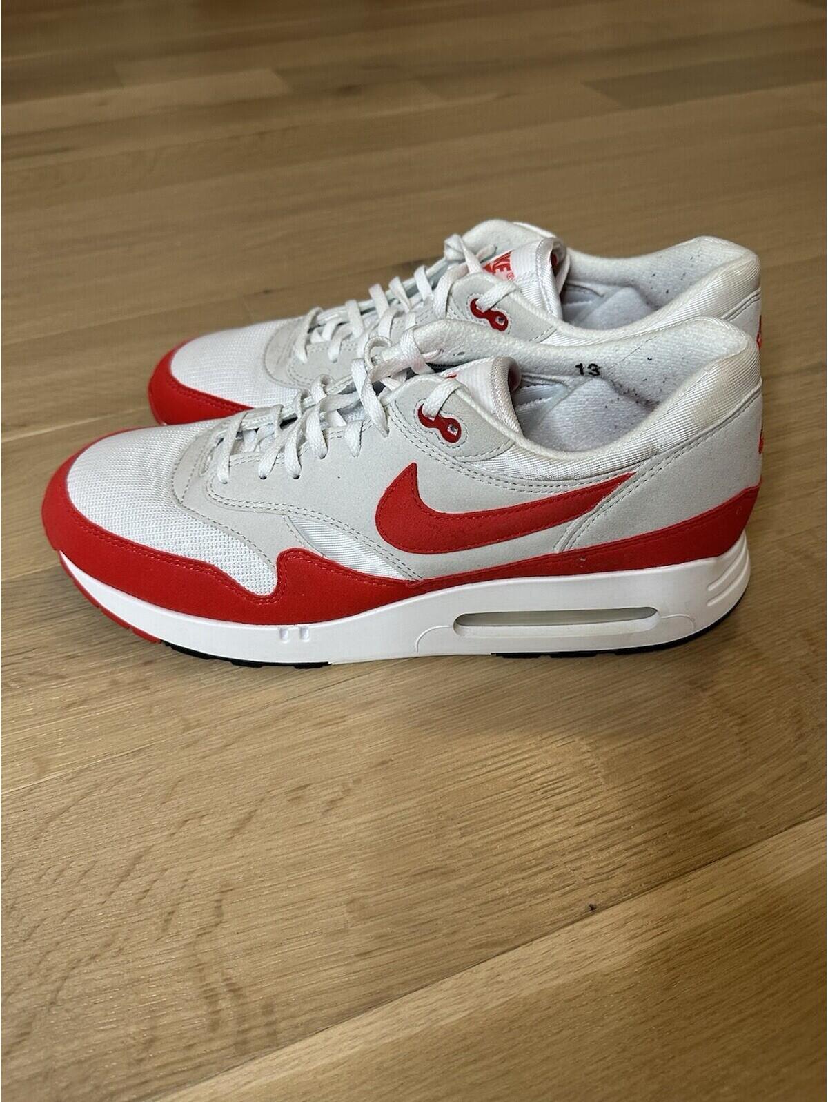 Nike Air Max 90 Big Bubble White & University Red Men’s 13